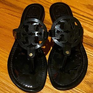 Tory Burch Patent Miller Sandal